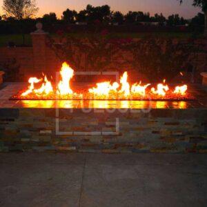 Gas burning