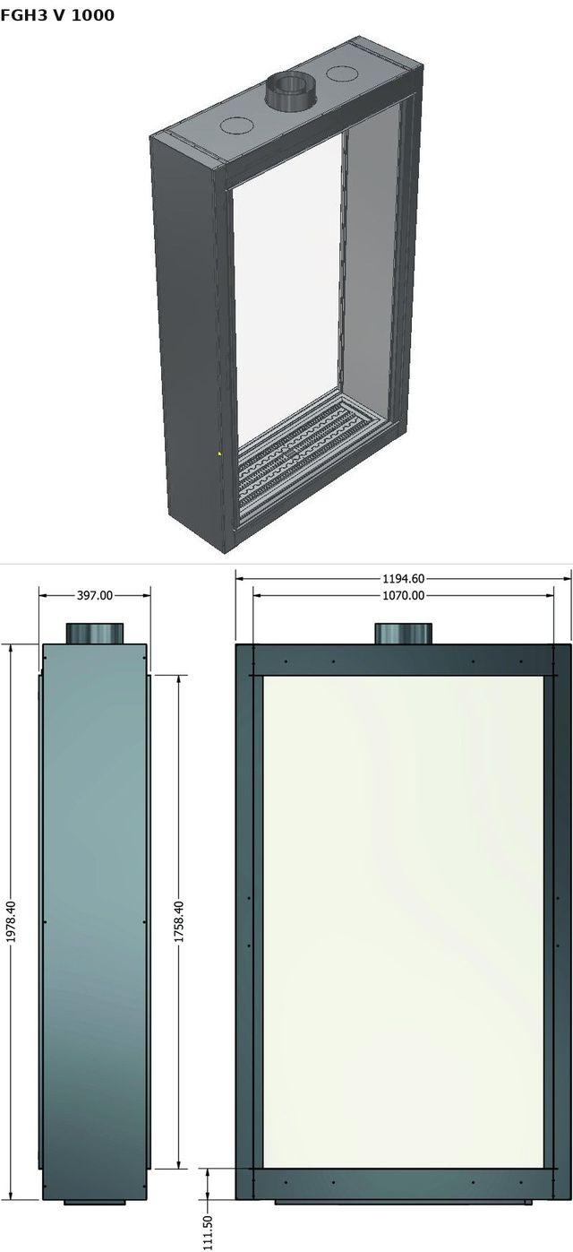Chimenea de gas FGH3